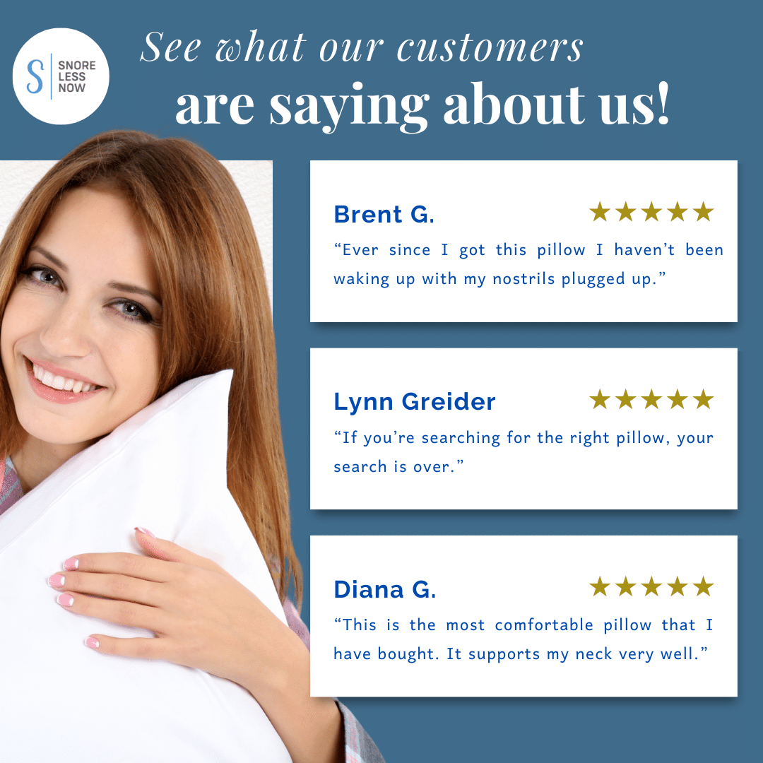 Silversafe Pillow customer testimonials