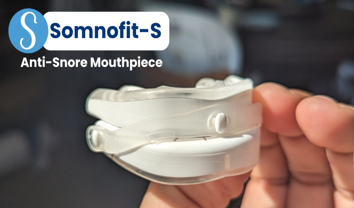 Picture showing the Somnofit-S Anti-Snore Mouthguard+