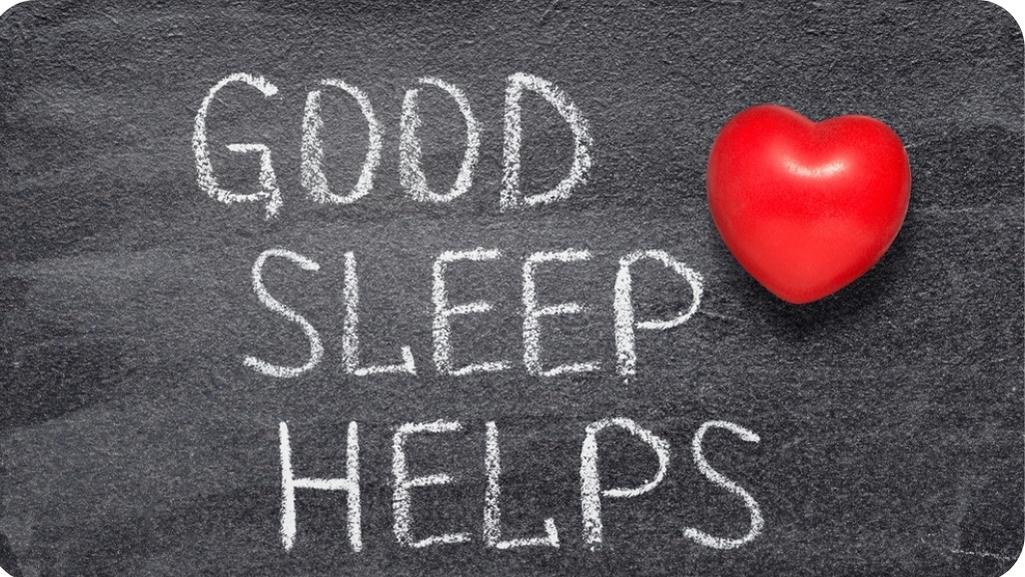 good sleep helps the heart
