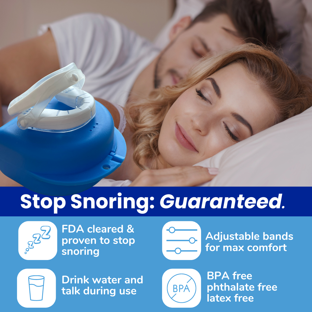 Less Snoring Somnofit-S Anti-Snore Mouth Guard+
